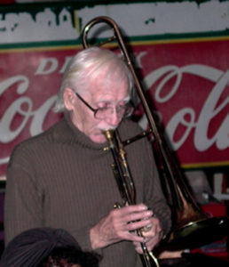 Herb Nelson Sr and his Trombone