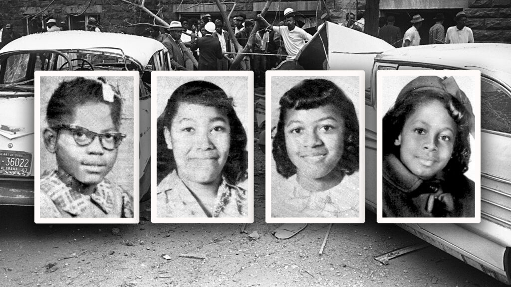 Remembering the Birmingham church bombing photo of 4 young girls killed in bombing