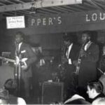 Otis Rush performing with Little Bobby at Pepper's Lounge, Chicago, Illinois, December 17, 1963.