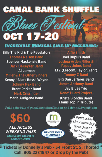 Blues Festival Thorold ON