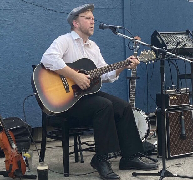 danny boy phelan playing guitar and singing