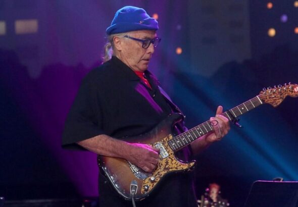 Ry Cooder on stage