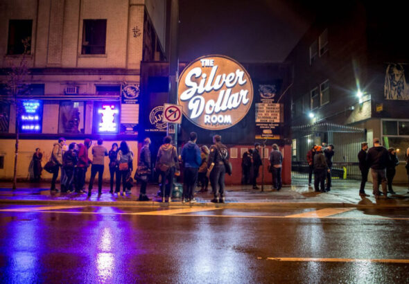 A colour photo of the Silver dollar room in Toronto